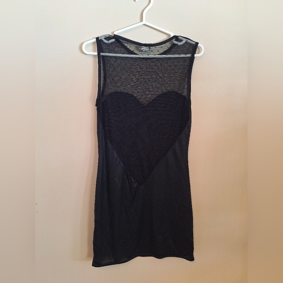 Coquette Black Mini Dress - Size Medium - Picture 4 of 4